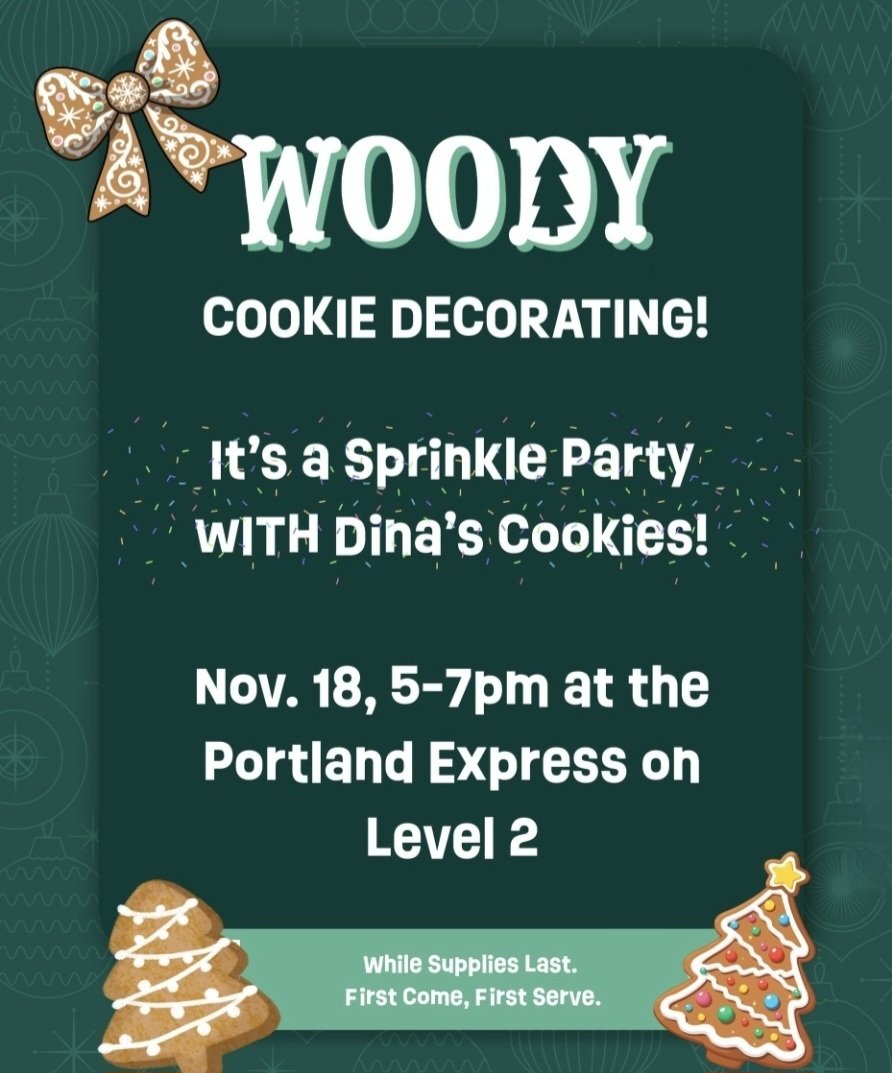 micmacwoody's tweet photo. Get into the holiday spirit with a delightfully sweet treat! Join us on Level 2 for Woody Cookie Decorating with Dina’s Cookies. Craft your own festive confection, add your creative flair, and enjoy a cozy burst of seasonal fun!

Date: Tuesday November 18, 2025

Time: 5pm - 7pm https://t.co/iUDpdiK7zA