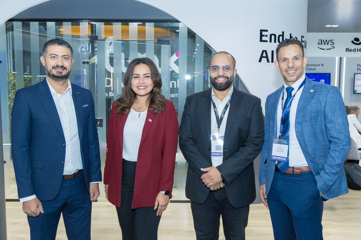linkdevelopment's tweet image. Day 1 of Cairo ICT 2025 concludes with an inspiring start.

We were pleased to engage with distinguished visitors, valued partners, and industry leaders as we showcased our latest advancements in Agentic AI, Cloud, and Digital Transformation.

Today’s discussions and interactions…