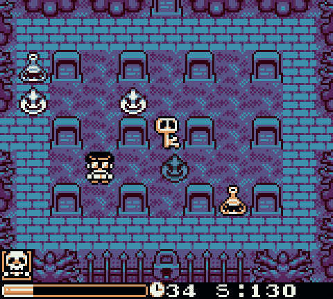"Graveyard"
#screenshotsaturday
#gbstudio #gameboycolor