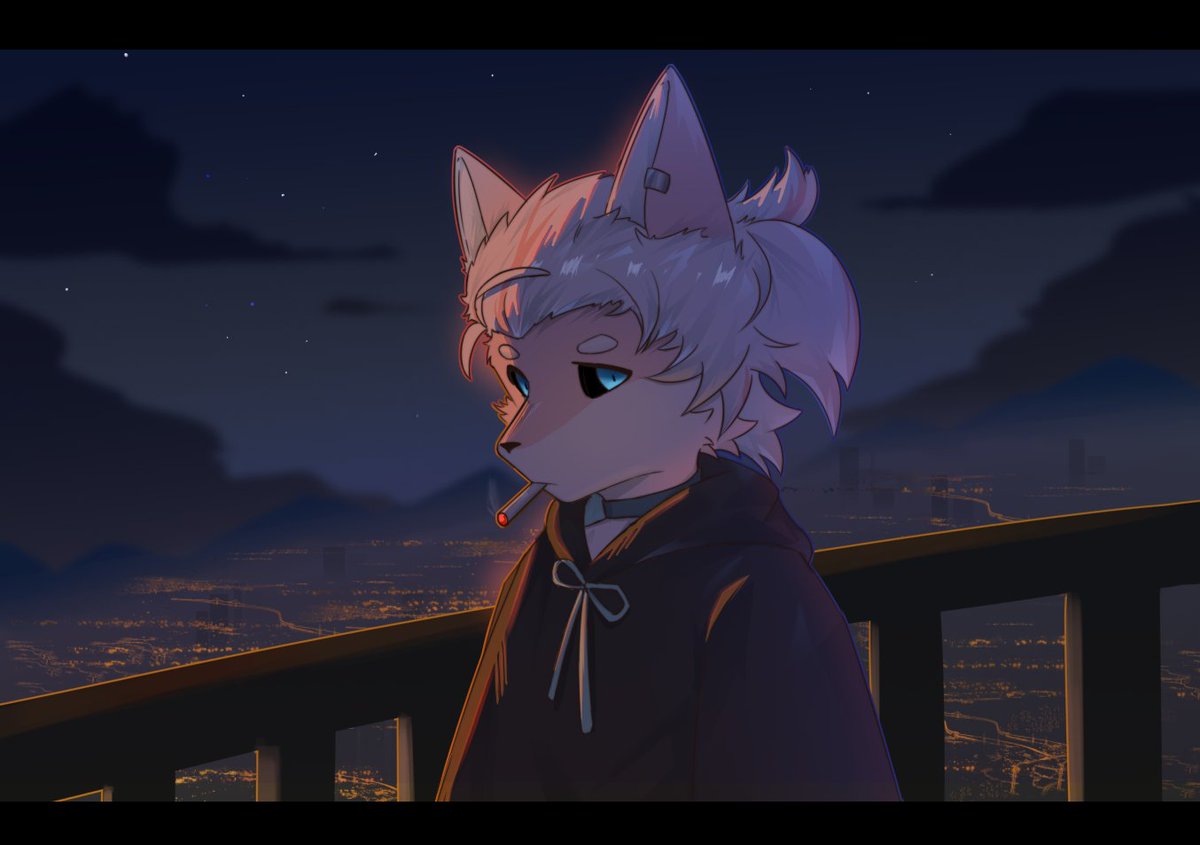 exuberay's tweet photo. 给朋友画的生贺 https://t.co/RBpiSvztYo