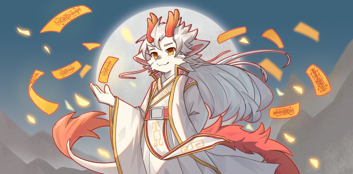 exuberay's tweet photo. 给朋友画的生贺 https://t.co/RBpiSvztYo