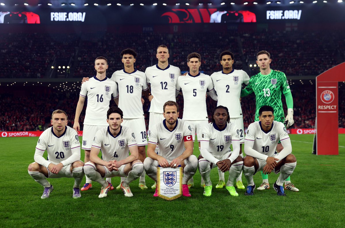RECORD: Inglaterra🏴󠁧󠁢󠁥󠁮󠁧󠁿 es la segunda seleccion europea🇪🇺 en toda la historia en clasificar a un Mundial con 100% victorias✅ y 0 goles recibidos tras Yugoslavia (1954). 🤯💯 #WCQ

DATO: Inglaterra🏴󠁧󠁢󠁥󠁮󠁧󠁿 lleva 6 victorias✅ consecutivas.
✅2-0🇦🇱
✅2-0🇷🇸
✅5-0🇱🇻
✅3-0🏴󠁧󠁢󠁷󠁬󠁳󠁿
✅5-0🇷🇸
✅2-0🇦🇩