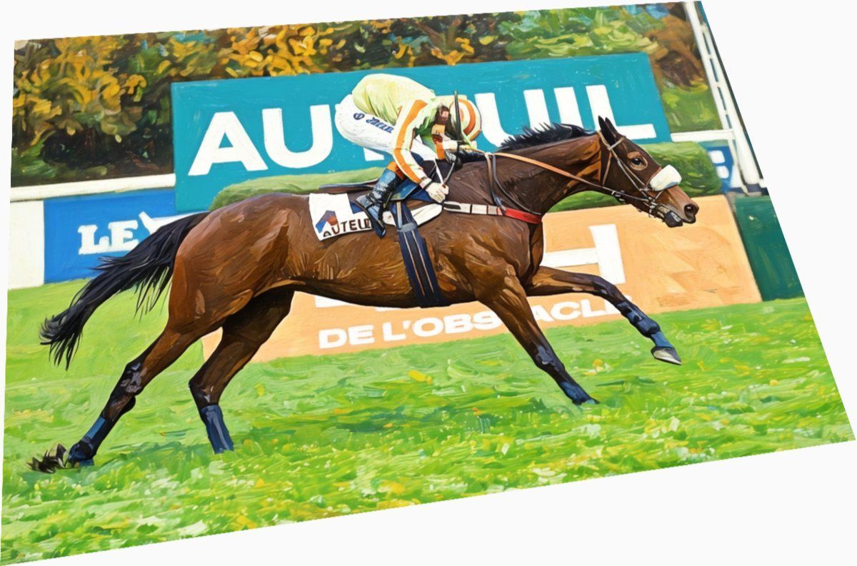 CoursesFr's tweet image. PRIX MAURICE GILLOIS 2025 (Gr1, steeple, Auteuil) : 
Patiemment monté par L-P. Bréchet, LEADER SPORT déborde l&apos;animatrice La Palmeraie sur la dernière haie et s&apos;impose de 4L. 
La Palmeraie résiste à Nirvalla pour la 3e place. 
#Steeple #Auteuil 
 buff.ly/WurVOlm