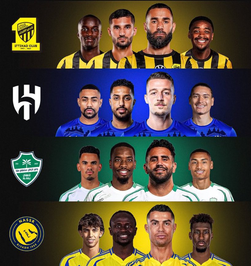 بعد مرور 8 جولات رتبوهم حسب التاثير ؟ 🇸🇦