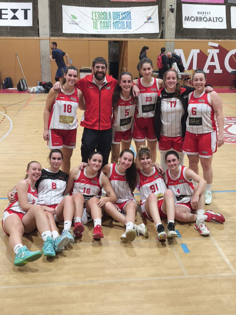 El Sènior Femení s’emporta la victòria a la pista del Sant Nicolau, equip que anava invicte, gràcies a una gran segona part.

Felicitats, noies! 

#SomSalle