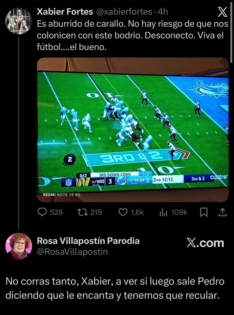 Por cosas así nunca me iré del tuitel.
<a href="/RosaVillapostin/">Rosa Villapostín Parodia</a>