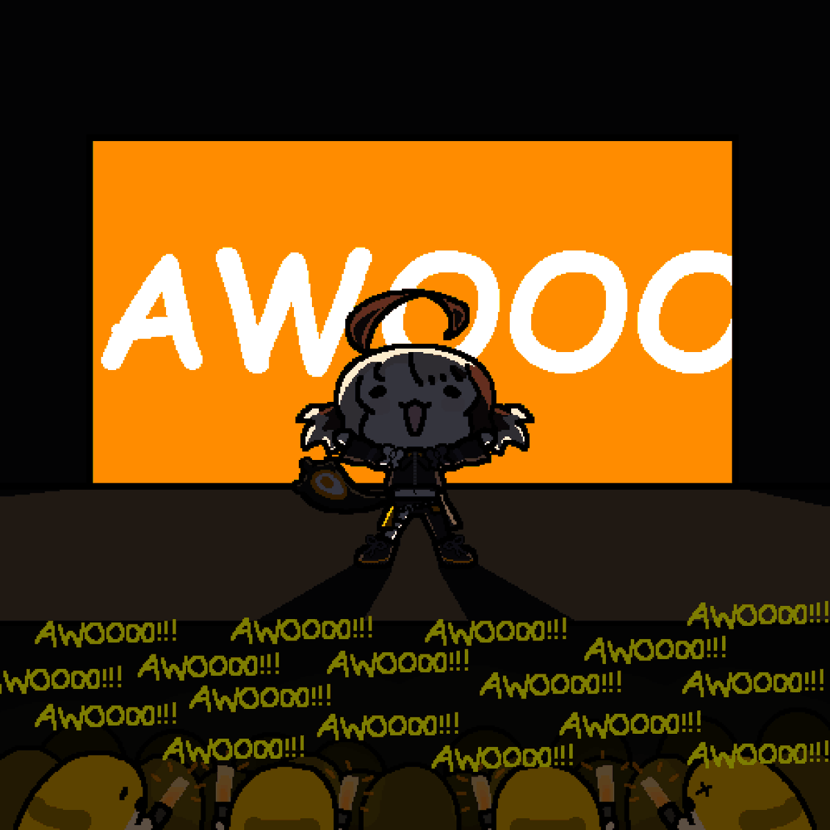 DailyShoebox's tweet image. ❗⚠️❗Daily Shoebox News❗⚠️❗

- Another fully sold out Gigi Murin concert just ended today in the shoebox
- One of the highlights was Gigi &quot;Awooing&quot; for the crowd
- Not to forget that she ended the concert with a clarity encore

Art by @iamethanforreal 
 
#gigiez