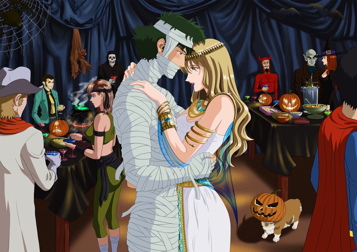 SimpSpiegel's tweet image. Cowboy Bebop - Spike Spiegel x Julia 🌹
Artist: Nekro Illustrations 
#CowboyBebop #SeeYouSpaceCowboy 
#SpikeSpiegel #JuliaCowboyBebop 
#SpikexJulia #JuliaxSpike #spikejulia 
#ジュリア #スパイク·スピーゲル 
#カウボーイビバップ