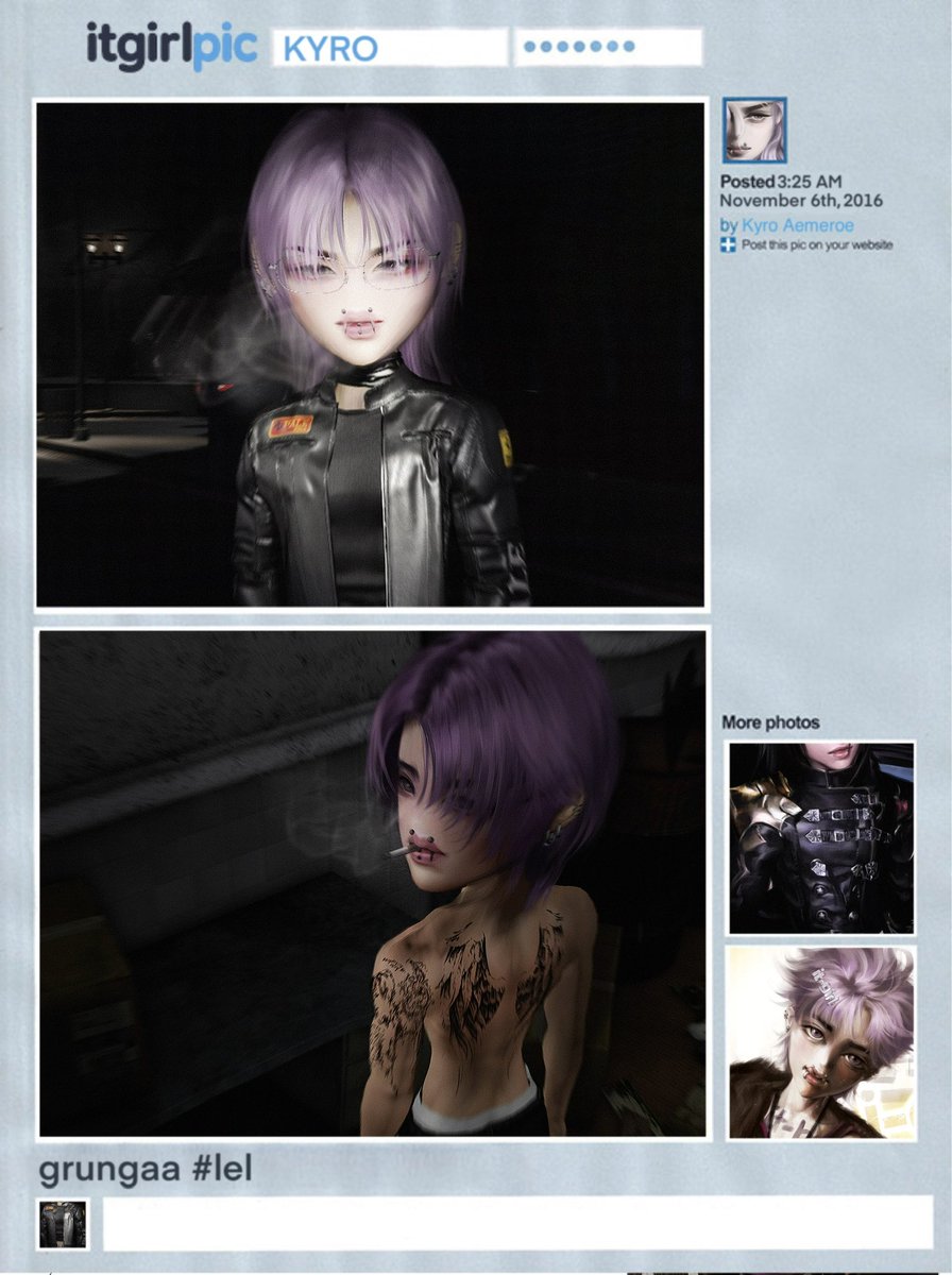 ItgirlPic - Kyro Aemeroe
Fluoxetine.