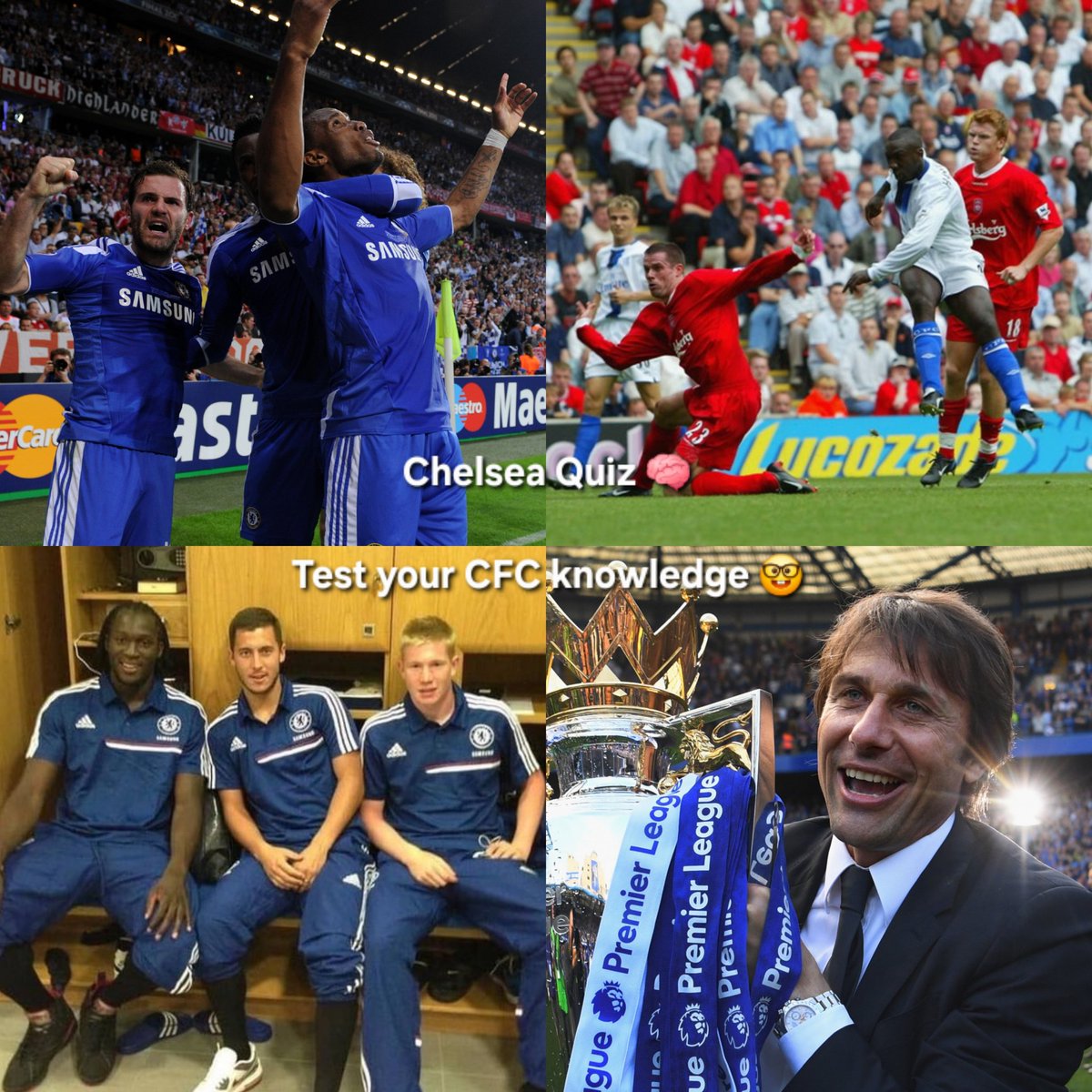 🚨🧠 NEW VIDEO: Ultimate Chelsea Quiz❓️

⚽️ Who scored the final goal of the Abramovich era?
🇧🇪 Who was the first Belgian to play for Chelsea?
🔝 How many points did we win the League with in 2016/17?
❌️ Who ended Mourinho's home League record?

⬇️

youtu.be/L5dmVZW-pm8?si…