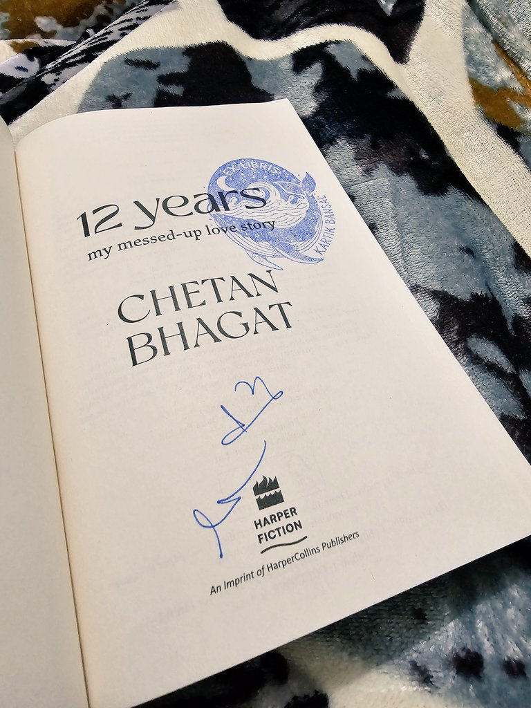 kartikbansal903's tweet photo. 12 Years felt like an emotional roller coaster I never wanted to step off. Every chapter tugged at something deeper—every pause, every heartbreak felt strangely personal. There were moments when my heart beat so fast it felt like time had frozen around me. @chetan_bhagat https://t.co/LbJjvZBv6H