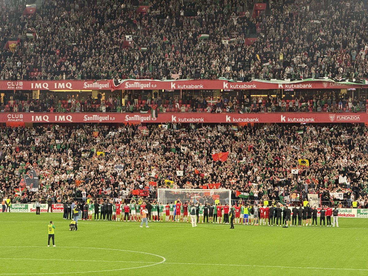 ICHHarmaila's tweet image. Ofizialtasunaren bidean, herrien arteko elkartasuna. Bi herri, helburu bakarra: askatasuna!

Euskal Selekzioa - Palestina | 2025-11-15