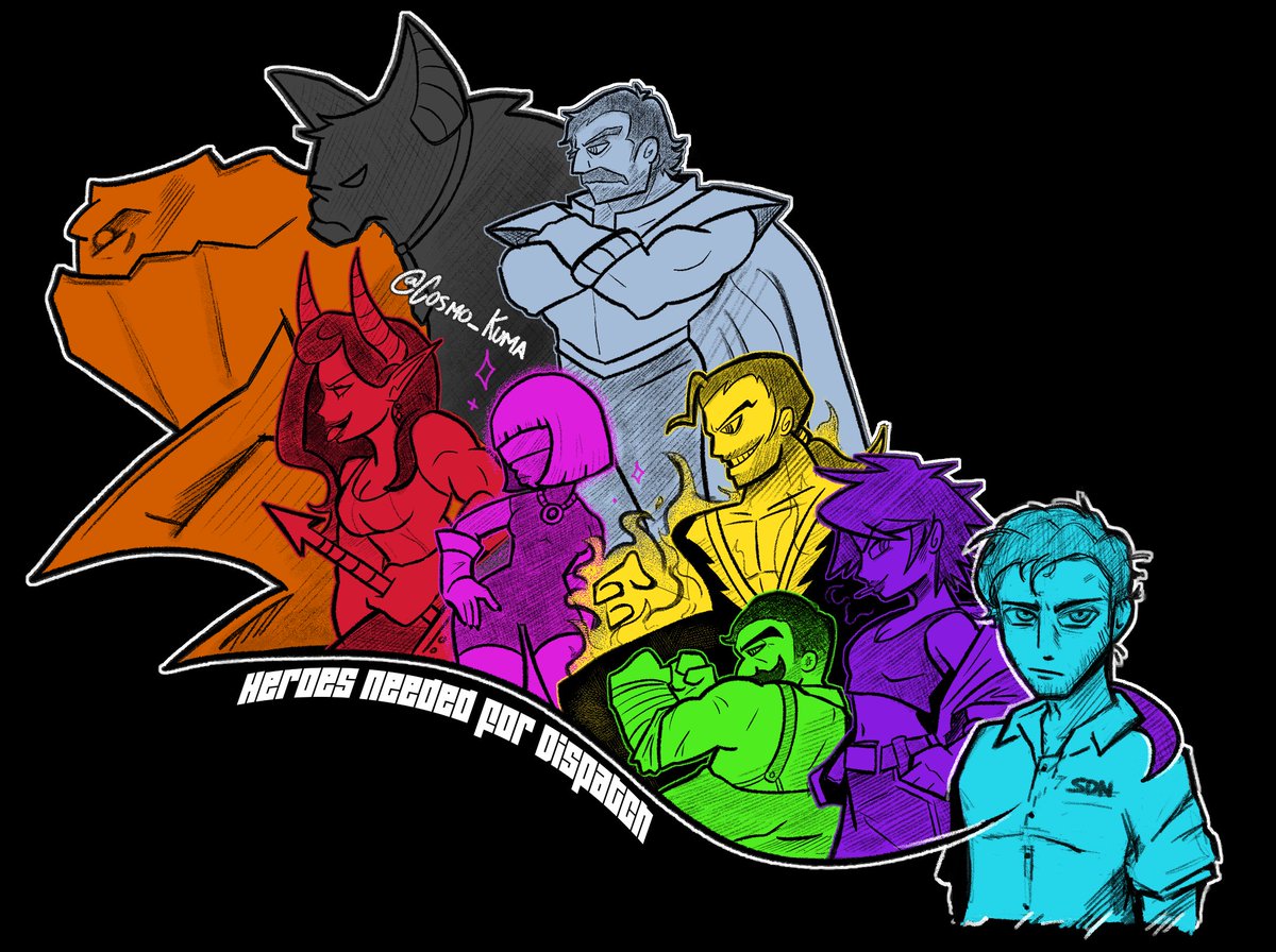 Wrapping up my #dispatch  playthrough tonight but still wanted to get something out b4 it got too late in the day.

Great game!