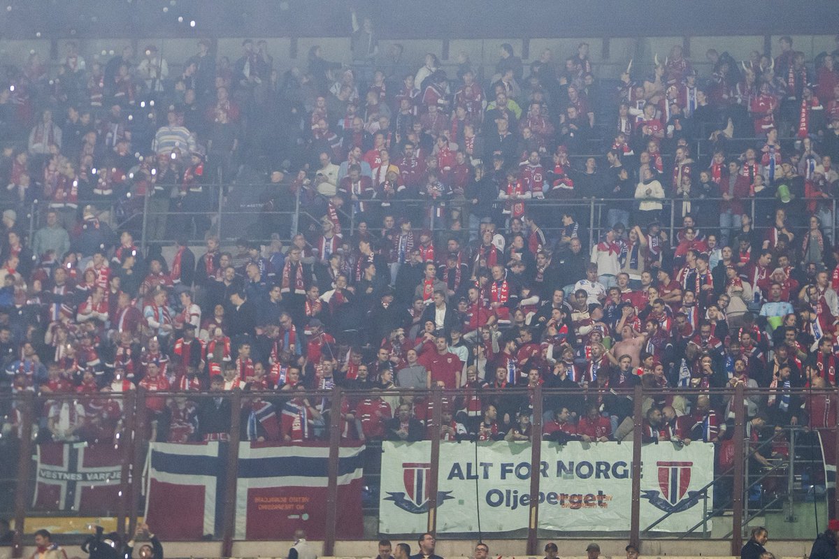Vi er i gang på San Siro 🇮🇹🇳🇴 Heia Norge!