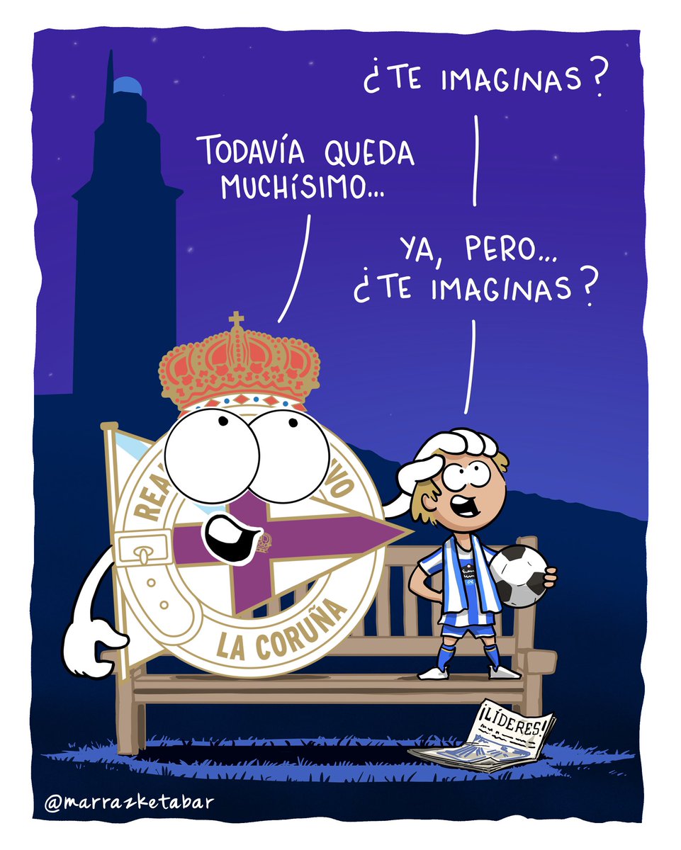 marrazketabar's tweet image. El Dépor, líder ✨

#LALIGAHYPERMOTION