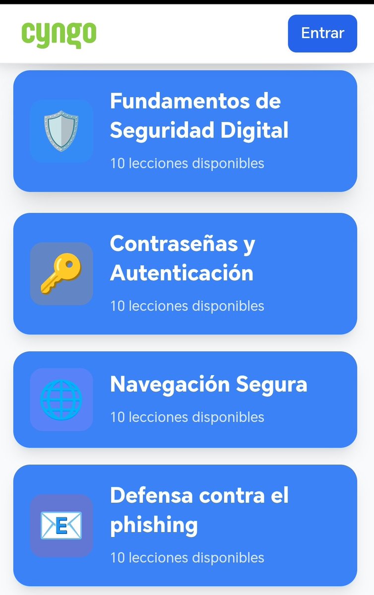 TicEducativas's tweet image. 🔐 ¿Cuánto sabes realmente de #Ciberseguridad?

Descúbrelo jugando con Cyngo, una forma divertida y rápida de repasar conceptos clave. ¡Ponte a prueba y reta a tus colegas! 😎

👉 cyngo.net