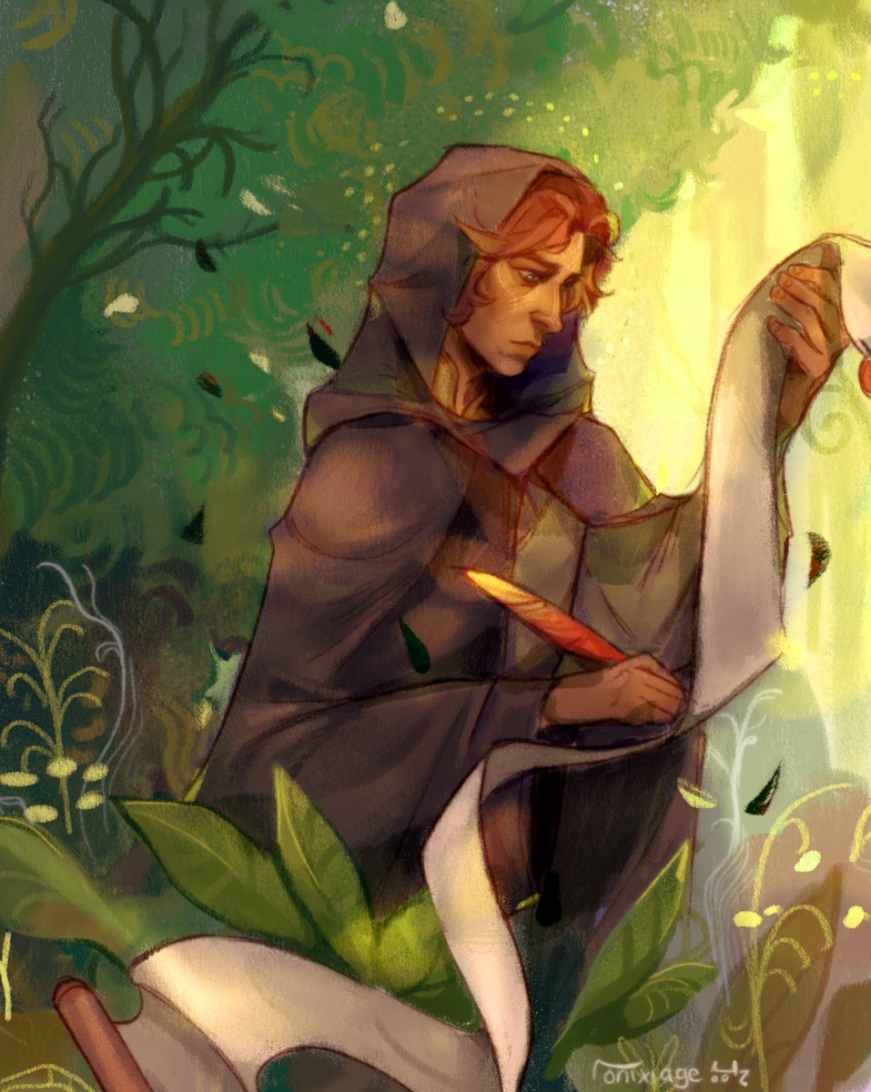 #inquisitorweek day 1: before the anchor
he was just an annoying historian/archivist yknow.. as is the case with being first to the keeper