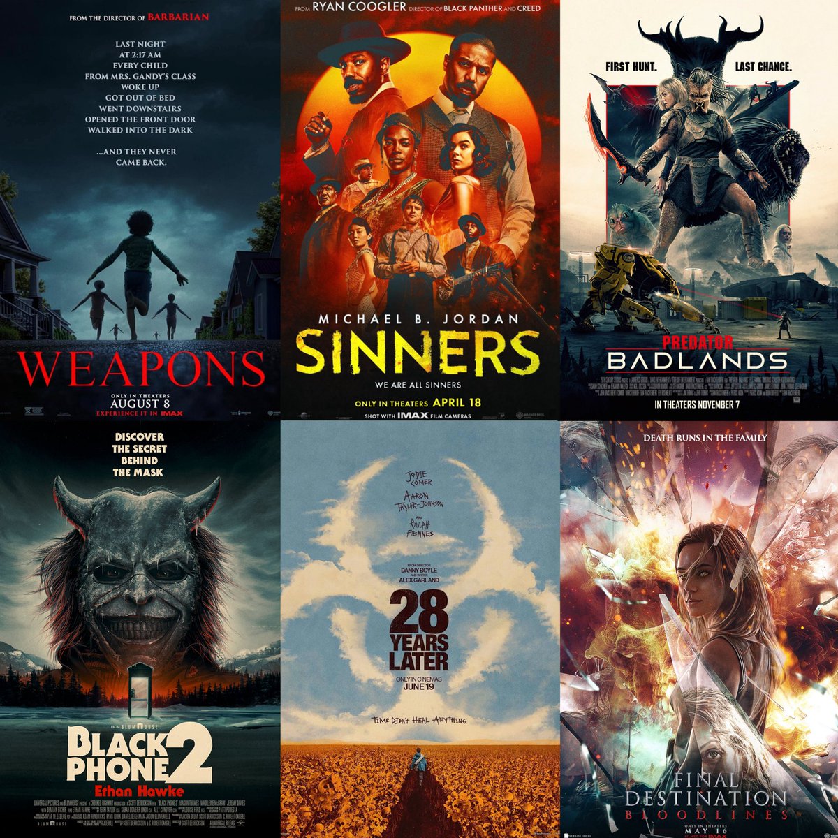 2025 horror movies that made over $100M at the box office