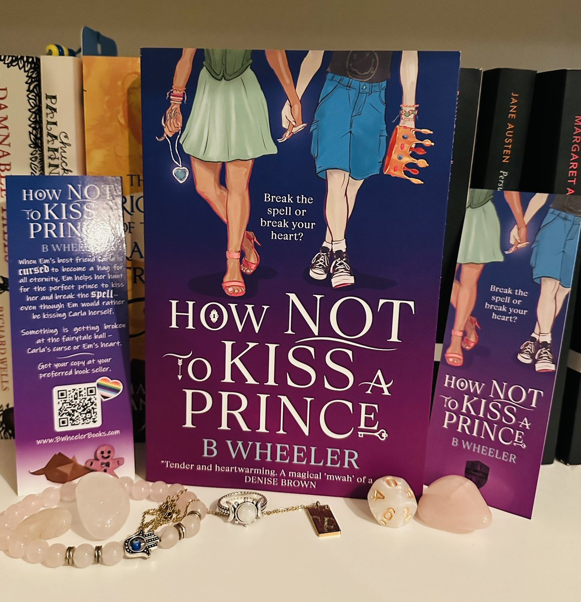 Look what was waiting for me when I got back from my trip! 🥰🌈 <a href="/BWheelerBooks/">B Wheeler</a> 

Another fab addition to the bookshelf 📖 can’t wait to get started on this one! 👑