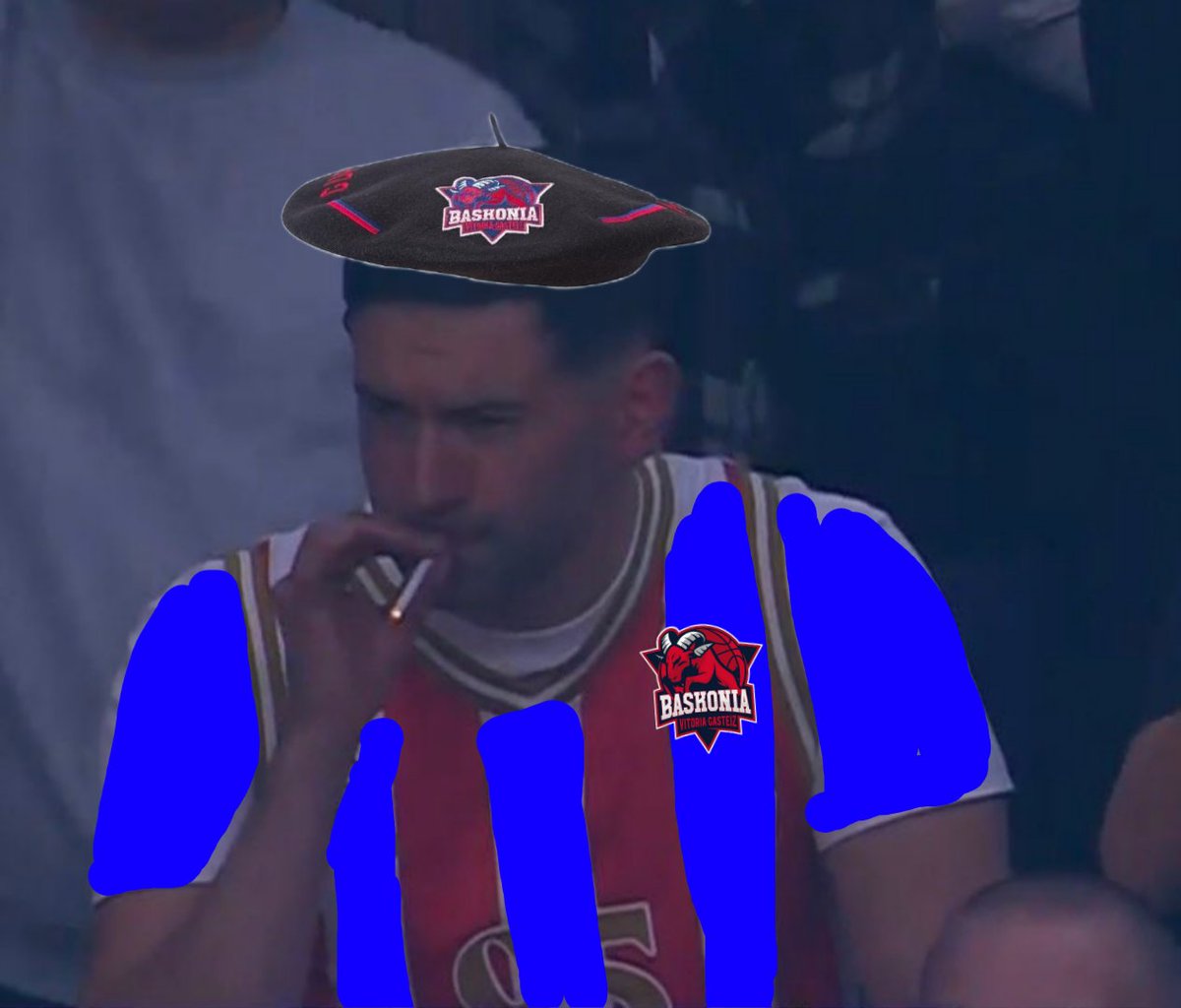 - Llevo el mismo tiempo sin mojar el churro que el Baskonia sin ganar a domicilio.

- Está semana ha tocado retirada de camiseta... de Leo Harlem.

- Vamos a tardar cinco años en fichar al cinco.

- Nuestro nuevo main sponsor da un mal rollo de pelotas.

- Mañana es lunes.