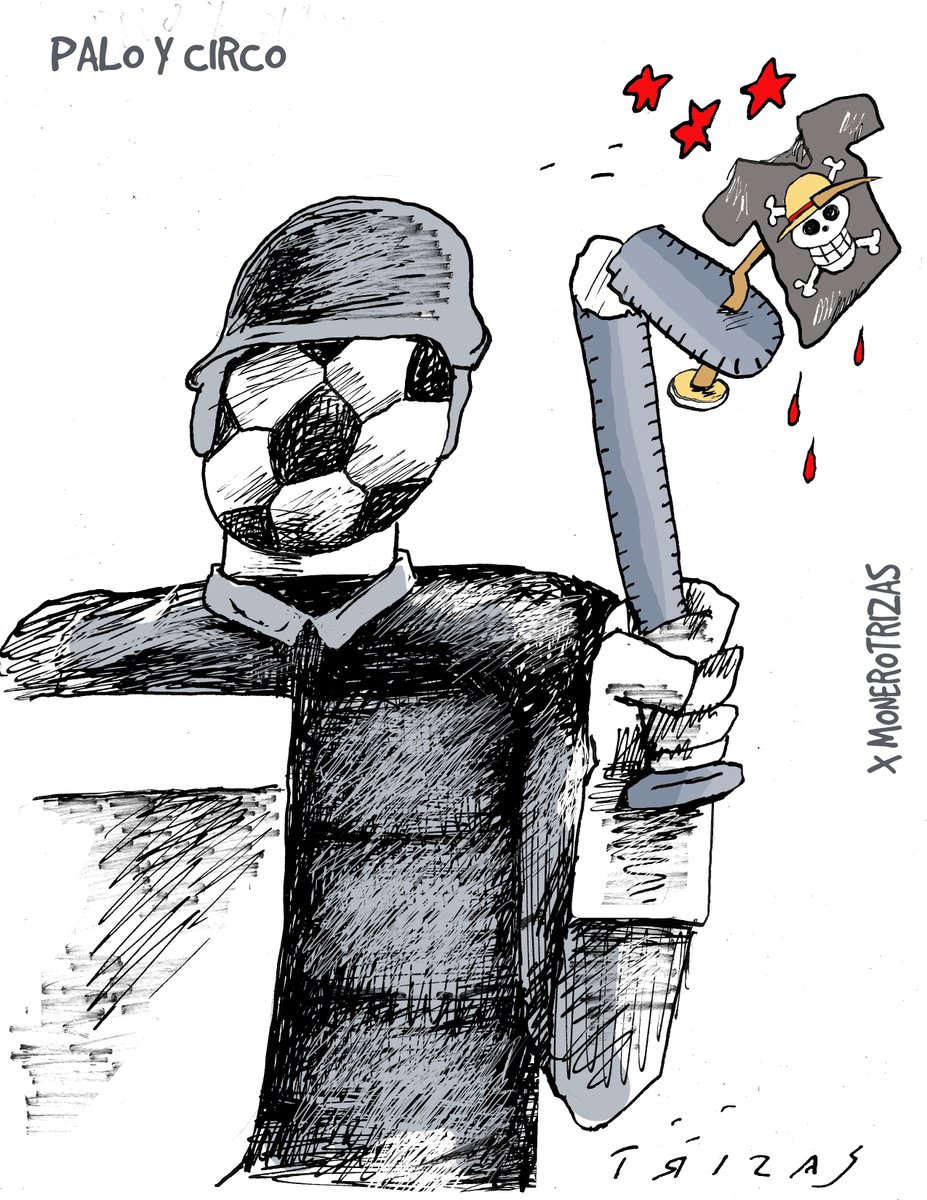 PALO Y CIRCO #GeneracionZ  #MarchaNacional #Mundial2026    Caricatura Política