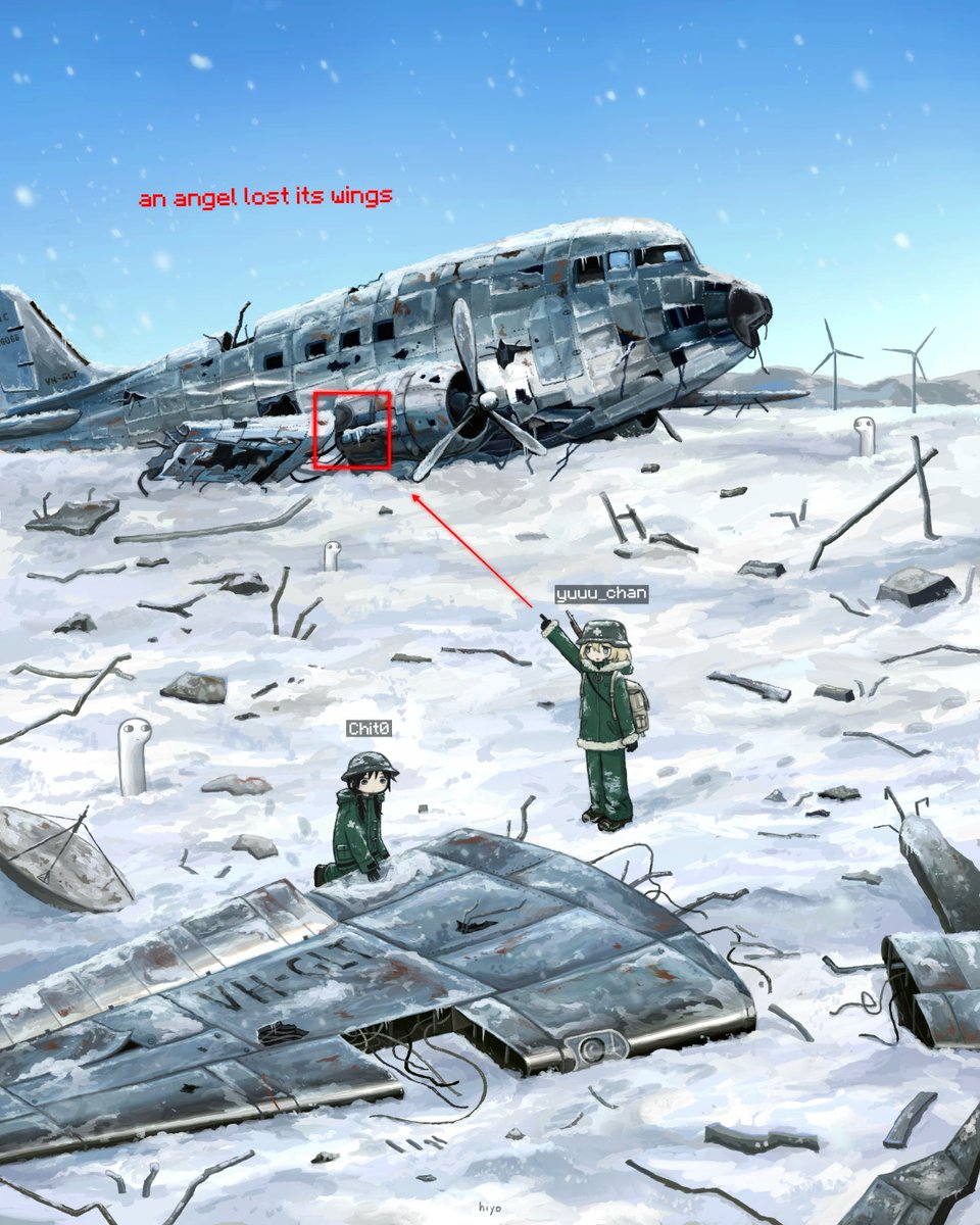 girls last tour !! ◾️◾️◾️

#illustration #イラスト #少女終末旅行