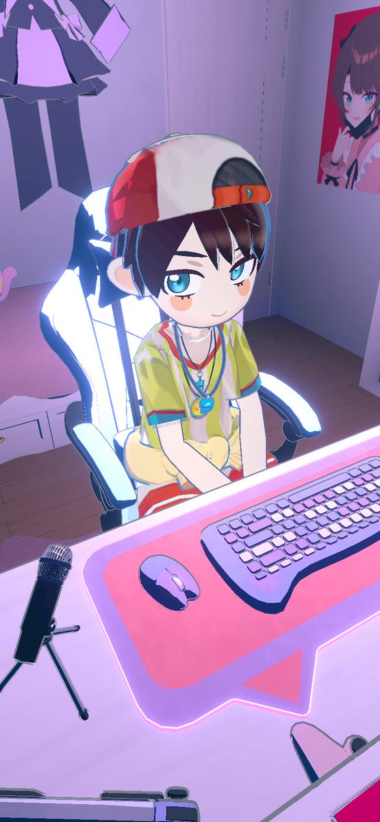 nanashidesu72's tweet image. goghでスバルちゃん作ってみたよ〜！✨
これで推しに見守られながら作業できる🚑
#gogh #プロテインザスバル