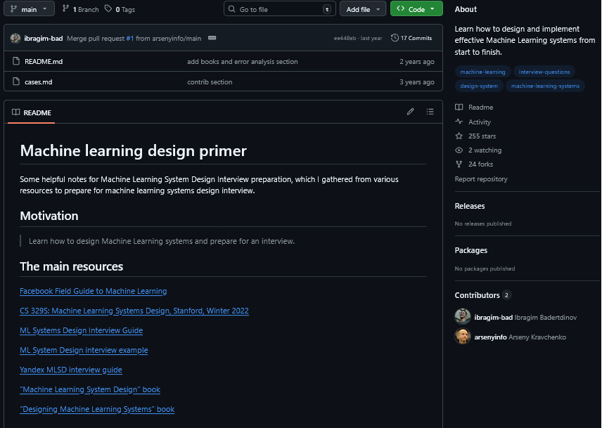 Thee_BlackMamba's tweet image. Struggling with ML system design interviews? This GitHub primer will get you through yours. Real frameworks, case studies, deployment tips. No BS, just what you need to build production systems.Check it: github.com/ibragim-bad/ma… if you&apos;re prepping. Who&apos;s next? #MLDesign
