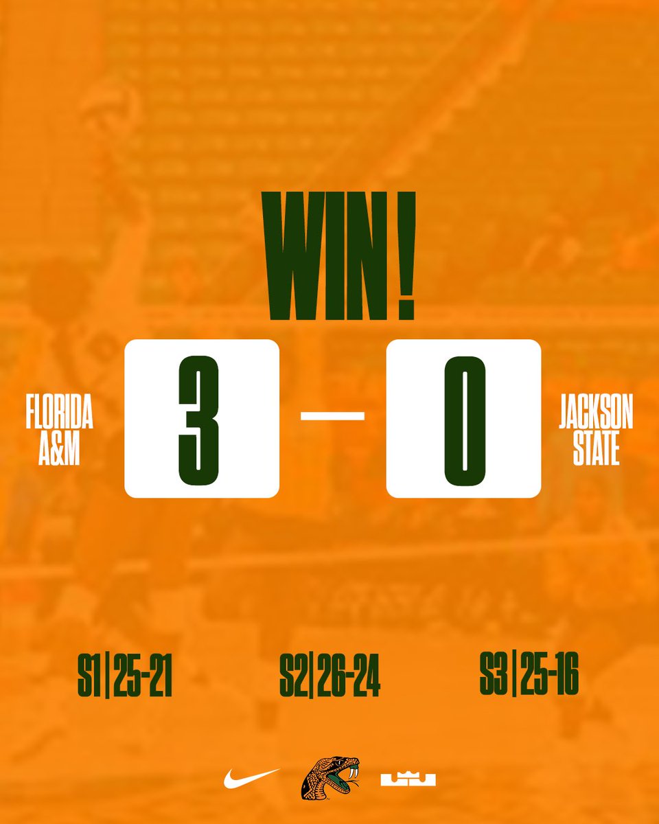 FAMU_VB's tweet image. Another Rattler sweep!

#FAMU | #Rattlers | #FangsUp🐍