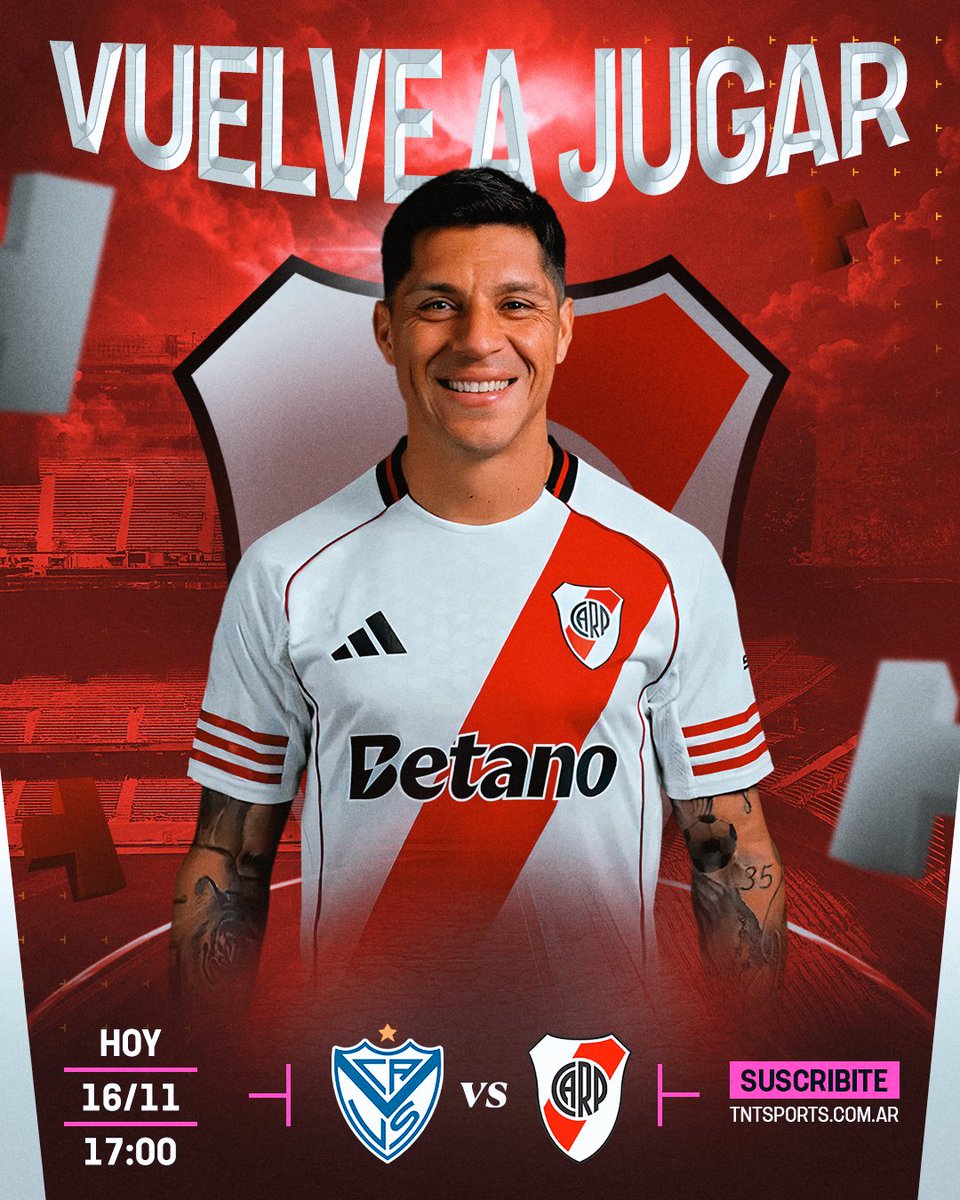 Que lindo volver a verte Enzo querido #VamosRiver 🥹💪❤️🐔