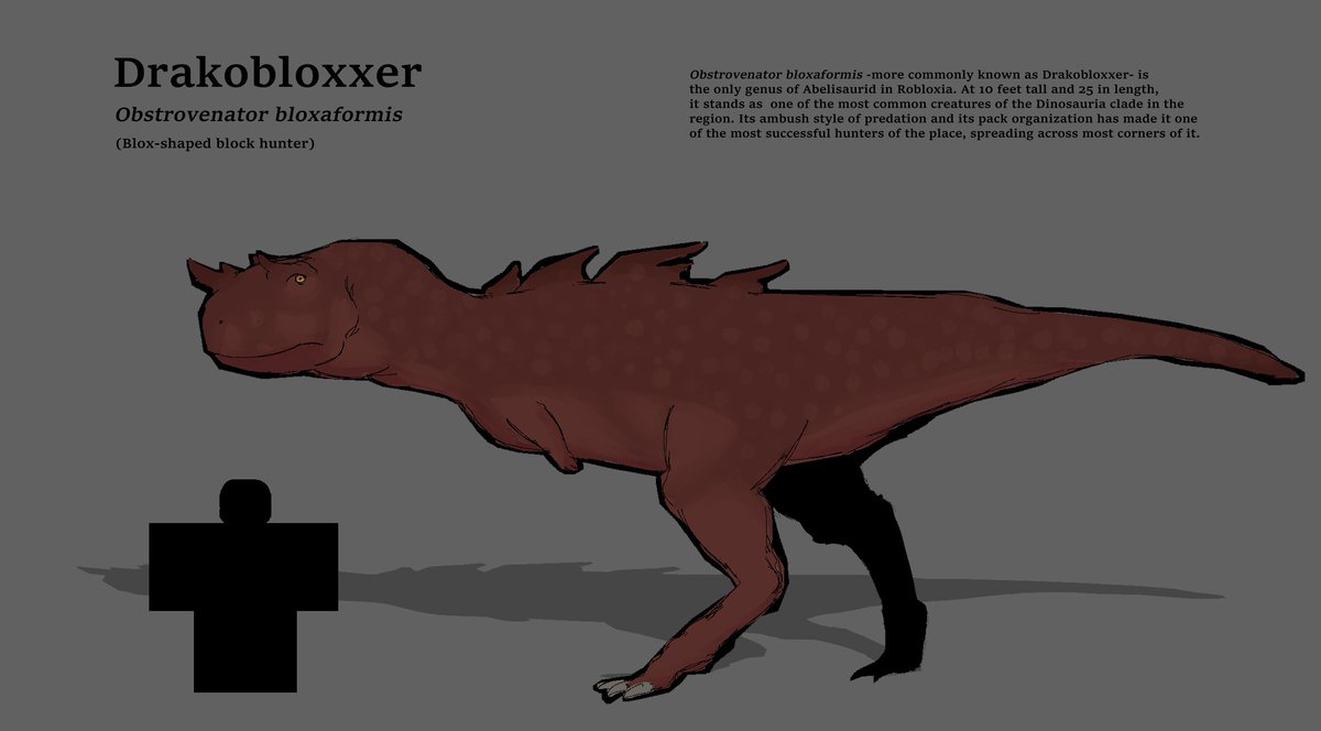 trixinos's tweet image. biblically accurate drakobloxxer
#paleoart #robloxart