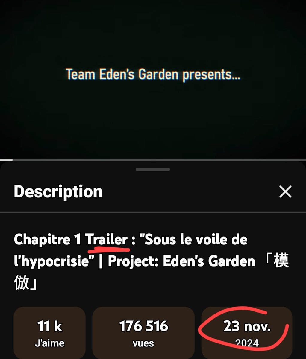 Coincidence or not I believe in ch2 trailer in the end of November