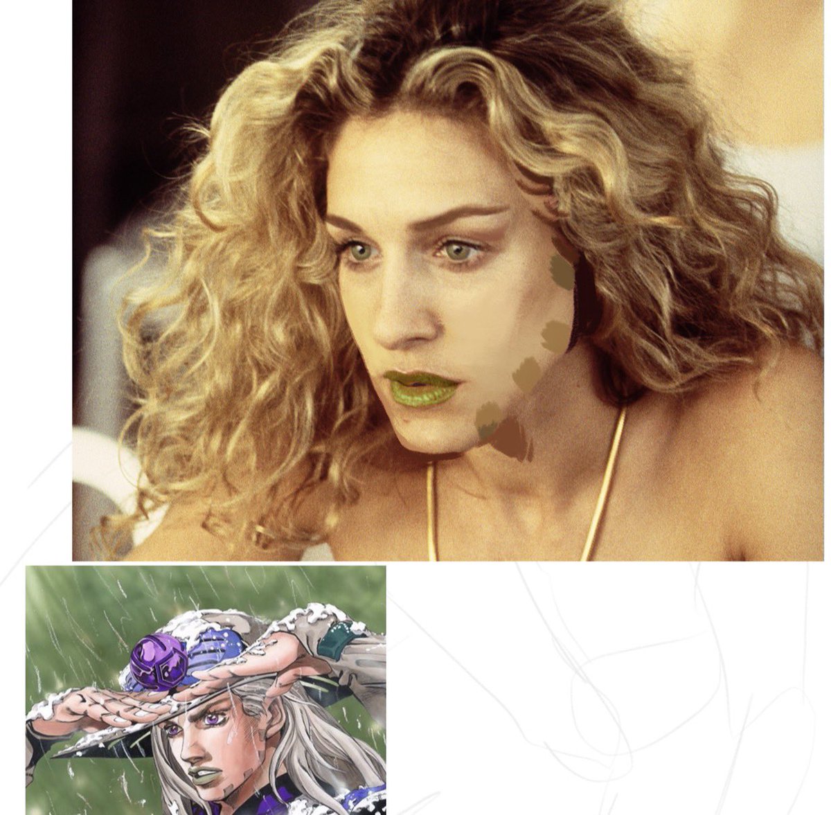 zxmbiedolls's tweet image. Been thinking this for a while but carrie from sex and the city looks exactly like #gyro