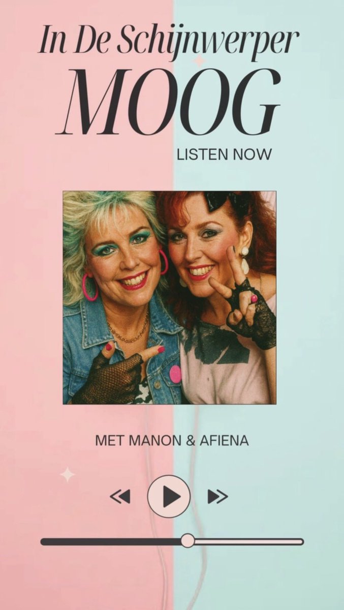 ✨🎹 Throwback naar pure synth‑magie!

Manon en Afiena gaven ons legendarische MOOG synthesizer. Van The Pointer Sisters via Yazoo naar Depeche Mode – de Moog stond overal in het middelpunt.

De Moog: een revolutie die popmuziek voorgoed veranderde.

🔗hearthis.at/rso-radio-vf/i…