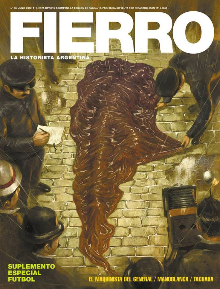 Cuesta desprender de la retina esta tapa de la FIERRO.