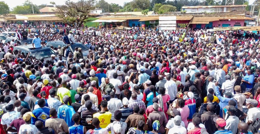 MBEERE NORTH 

Today, the United Opposition toured every corner of Mbeere North, and the reception was overwhelming. Our people have made it clear, they are ready to take back their voice, their dignity, and their future.

As a son of this soil, I have never seen Mbeere North