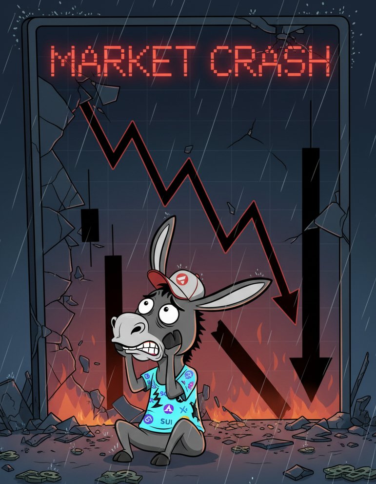 GN 🌑 #CryptoCommunity ! Don't get rekt by chasing a pump based on two baby green candles. Trade smart. Lmao.  #Crypto #CryptoMarket #memecoin #Altcoins
#Bitcoin
