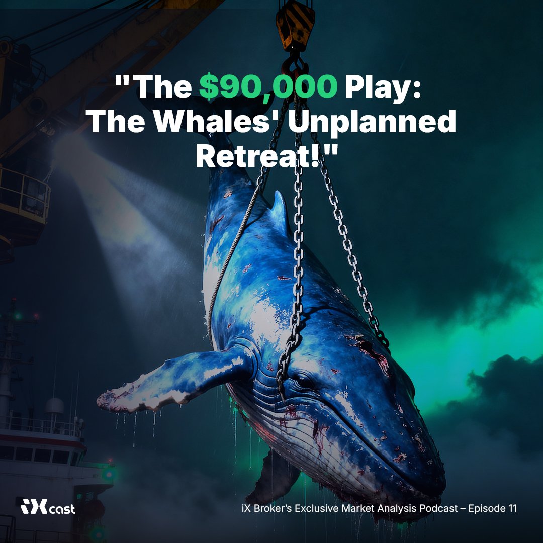 The $90,000 Play: Whales Forced to Retreat!
In Episode 11 of iX Cast, we uncover why the crypto market couldn’t rebound and how miners and long-term holders disrupted the whales’ strategy.
With the dollar holding strong, Bitcoin’s next move is crucial — the final liquidity zone
