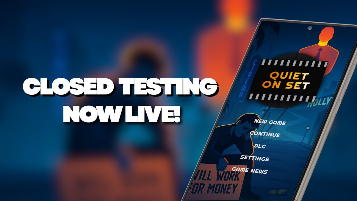 quietonsetgame's tweet image. We are live! Quiet On Set Closed Testing is now avaliable for those who filled out the form! 

#QuietOnSet #Simulator