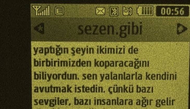 bazı sevgiler, bazı insanlara ağır gelir.