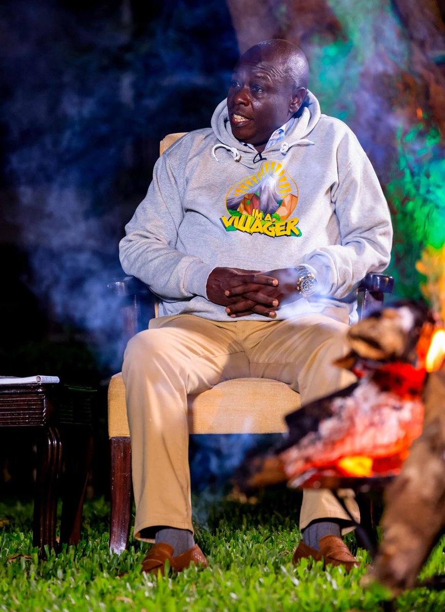 Not Riggy G wearing I'm a villager.Enyewe you can't shame the shameless 😂🤷