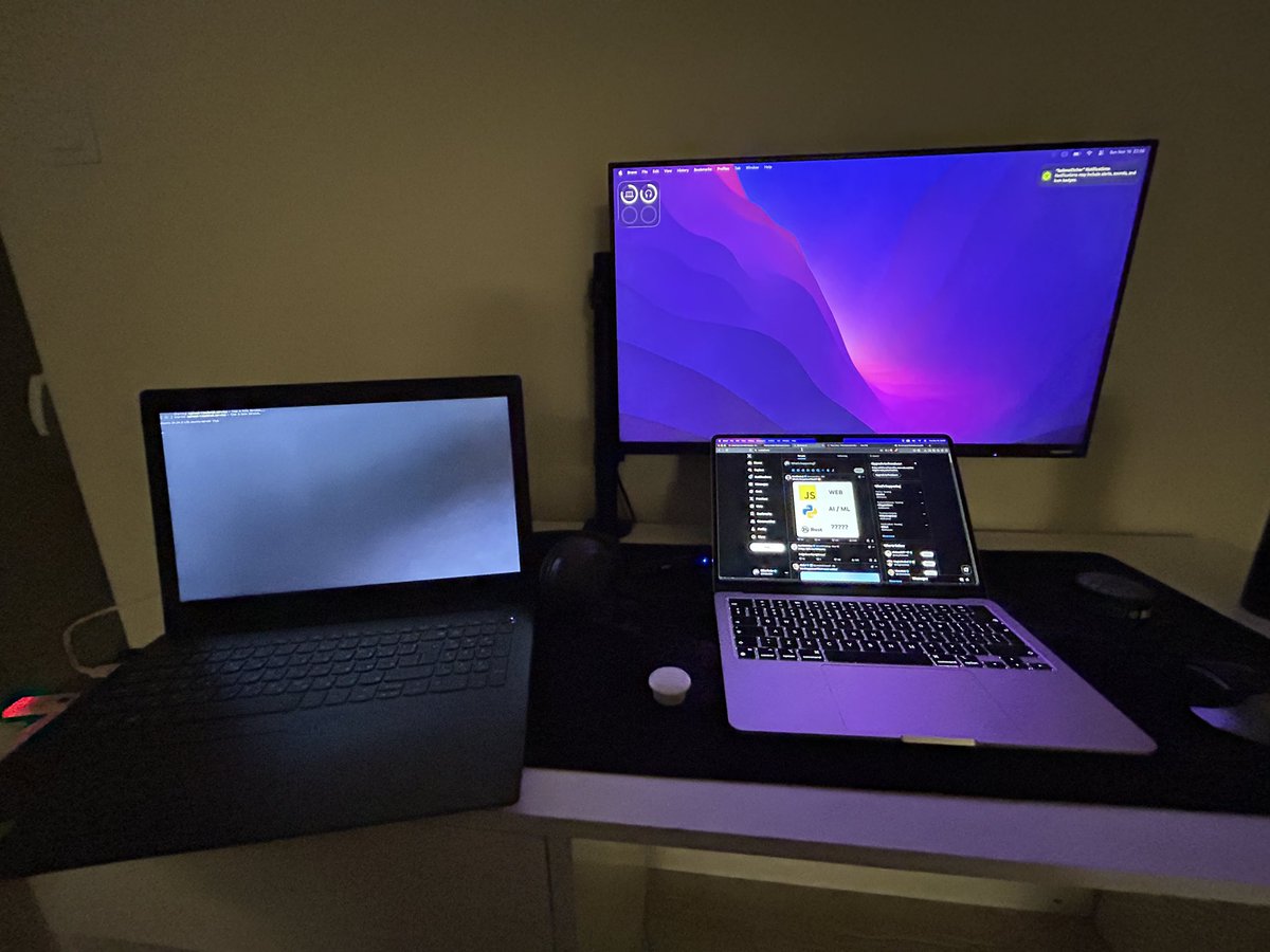 todevdev's tweet image. Setting up old laptop as homelab 🧑‍🔬
