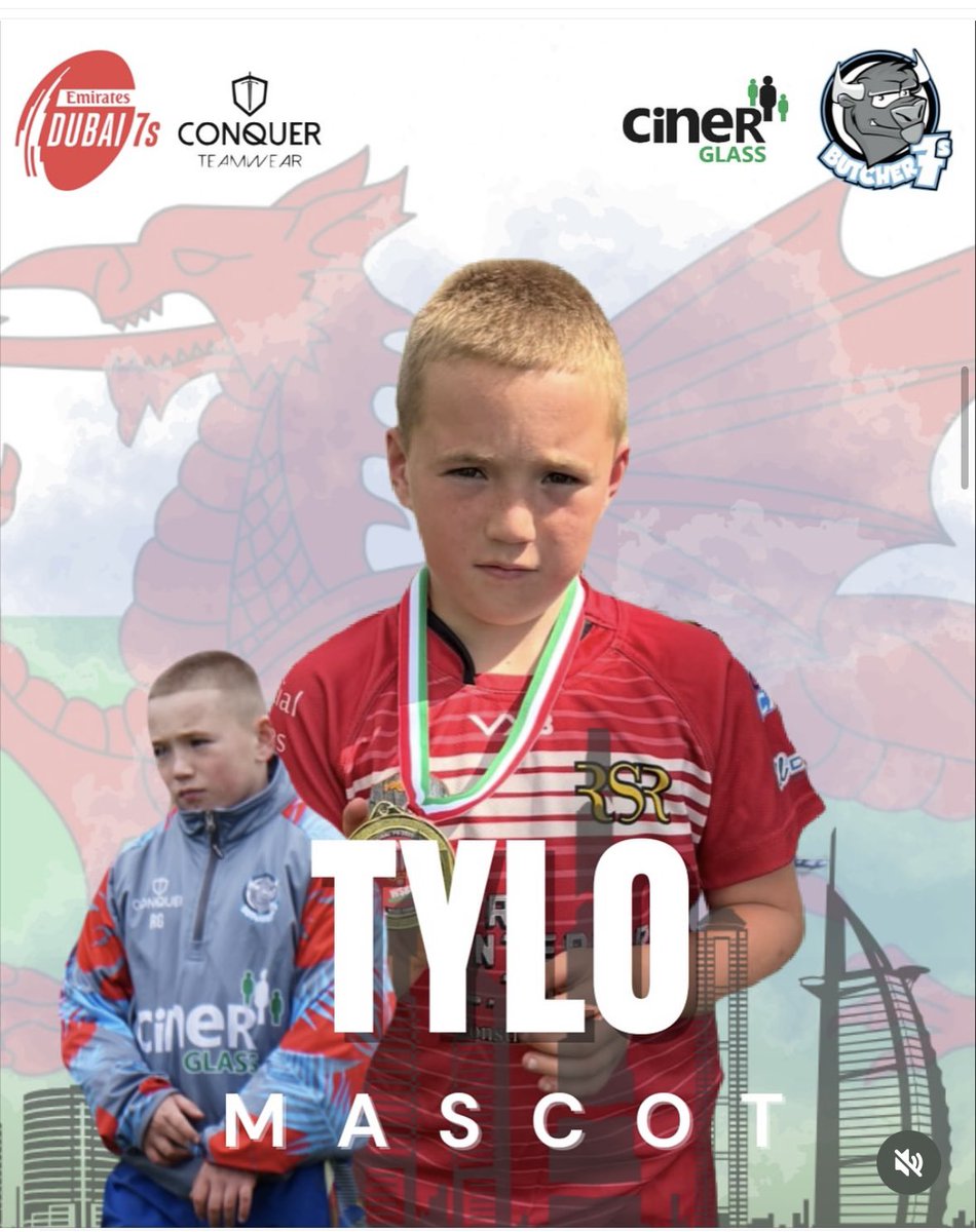 Introducing our Coach and Mascot for <a href="/dubai7s/">Emirates Dubai 7s</a> 📣

<a href="/roberts_dano/">Dano</a> with be leading our boys out in the sun ☀️ &amp; Tylo supporting from the sideline 🤘🏻🐮 #fathersonduo 👊🏻