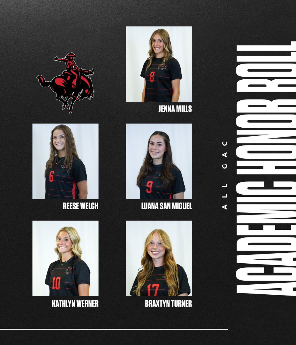 Big Congrats to all of our All- GAC Academic Honor Roll! Taking care of business on and off the field!🔥 #RRR