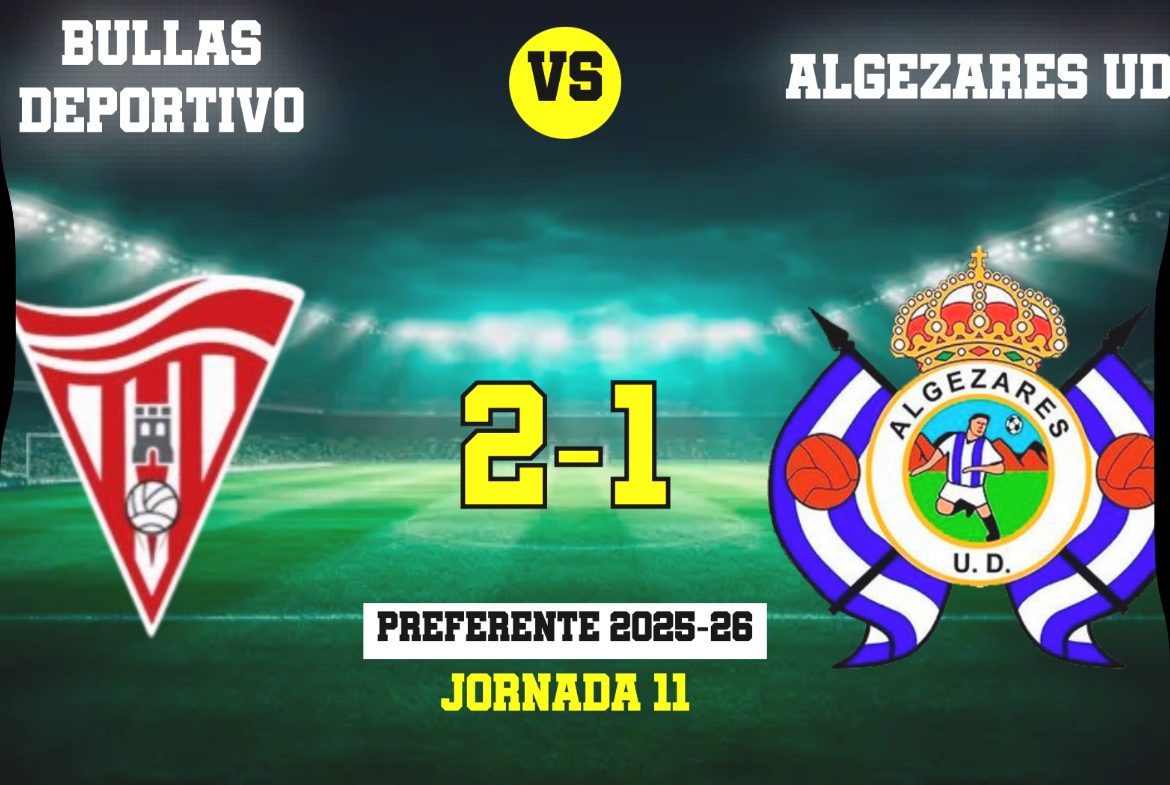 Preferente Autonómica
Bullas Deportivo 2 - UD Algezares 1. Eloy desde los 11 metros consuma la remontada para los del Nicolás de las Peñas