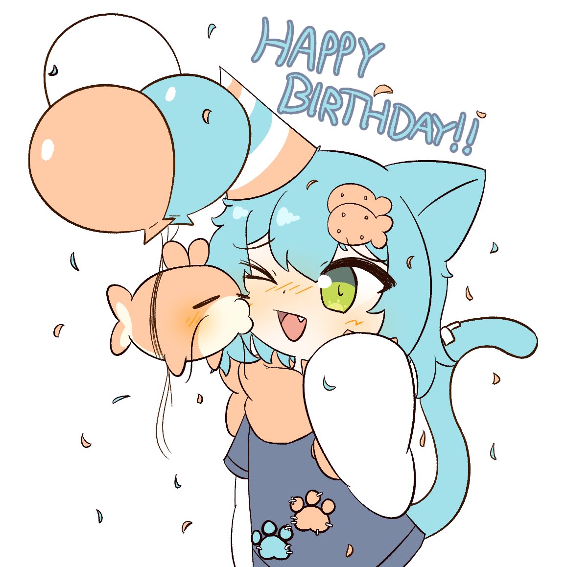CSP 11/15/25 | Birthday cat #krummyart 
PNG: files.catbox.moe/kxoyj9.png