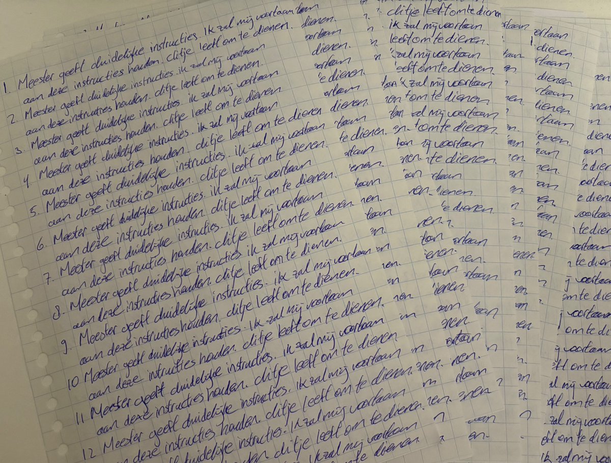 How it spent this weekend … got punished by writing lines 😓

#sublife #TPE #masterknowsbest