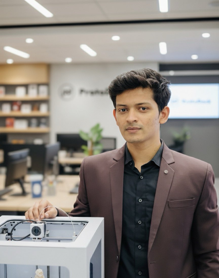 protodeck's tweet image. I’m Rohaan — the guy who got tired of seeing great ideas die because people couldn’t turn them into real products. So I started ProtoDeck, India’s first startup-focused Product Design, Prototyping &amp;amp; Small Scale Manufacturing studio.
Turn your ideas into reality with ProtoDeck ✨