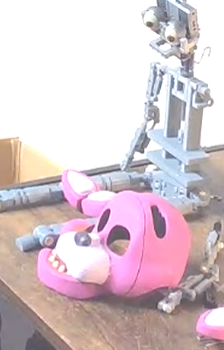 Sykis_omnise's tweet image. got around to digging up my old figures, might revamp them, idn yet :/ #fnaf #3DPrinting