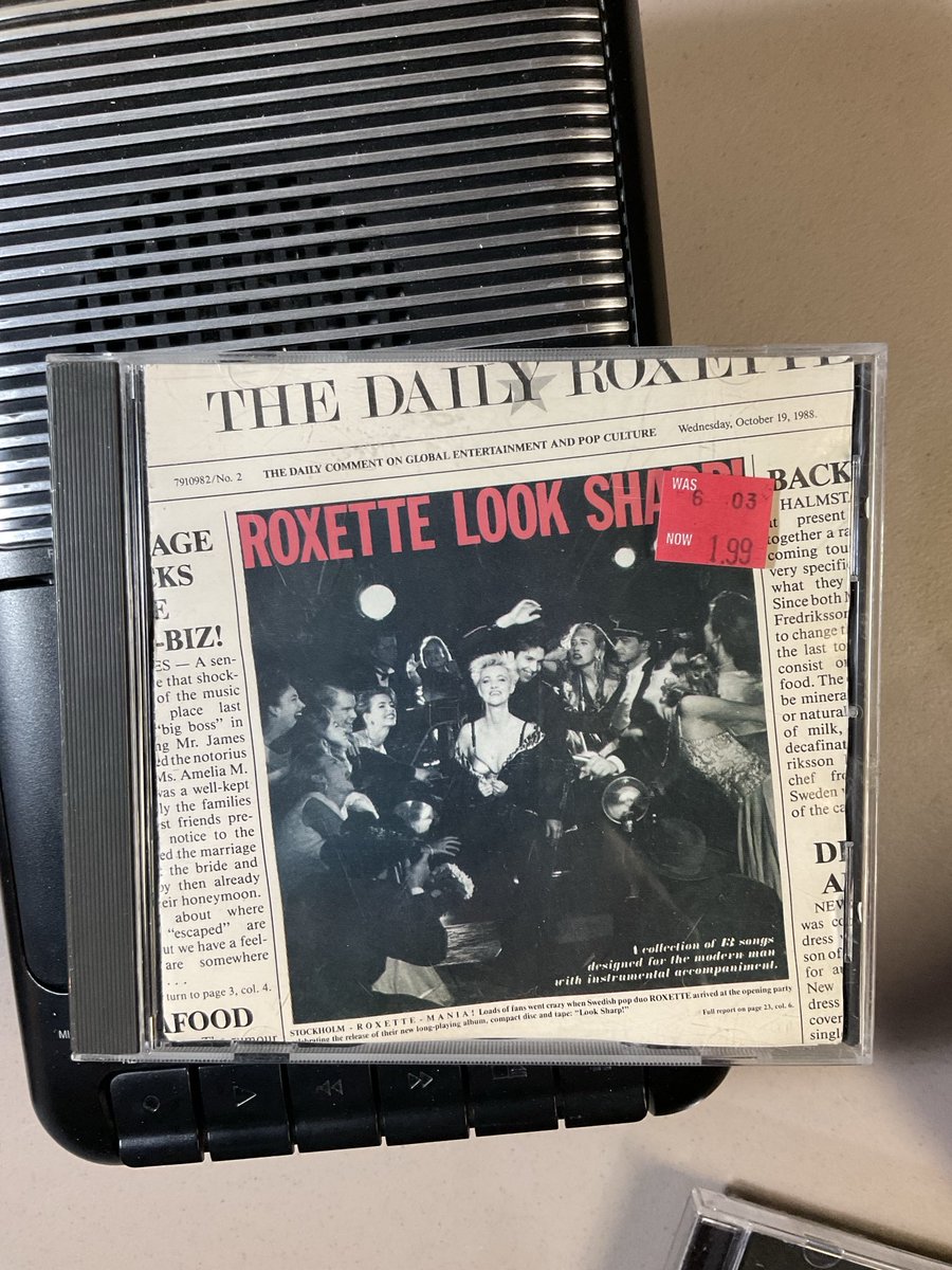 DaveTheMusicGuy's tweet image. #roxette #looksharp!